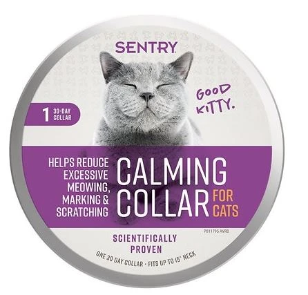 Calming Collar For Cats And Kittens, 30-day Pheromone Release