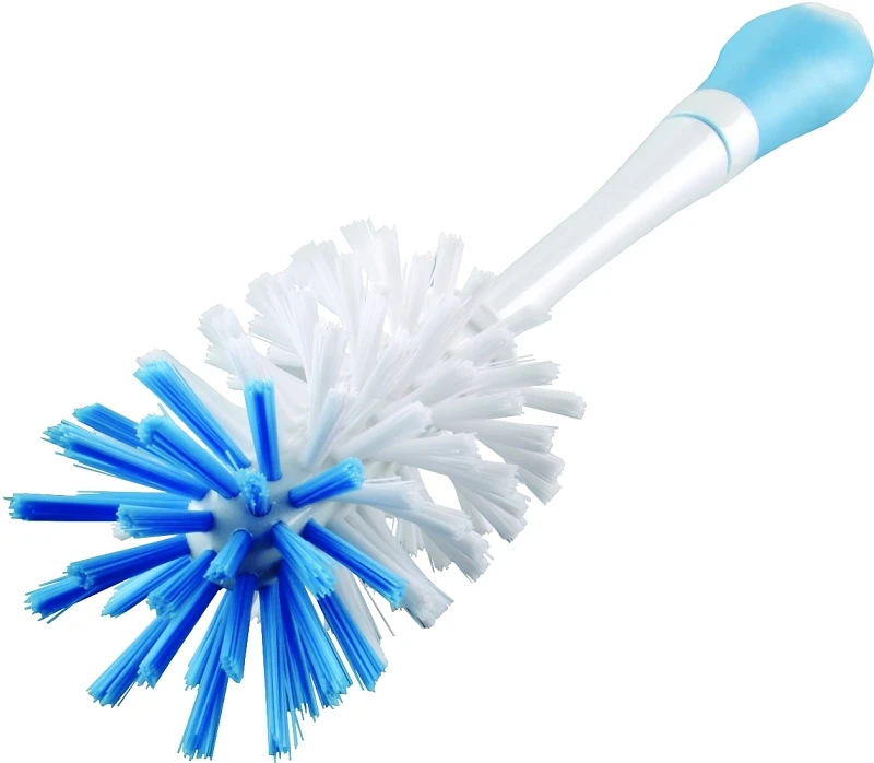 Home Pro 9.5 In. Bottle Brush With Nylon Bristles And Comfort Grip Handle