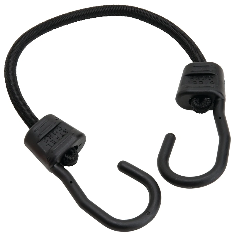 Ultra Bungee Cord, Teal Rubber, 18 In.