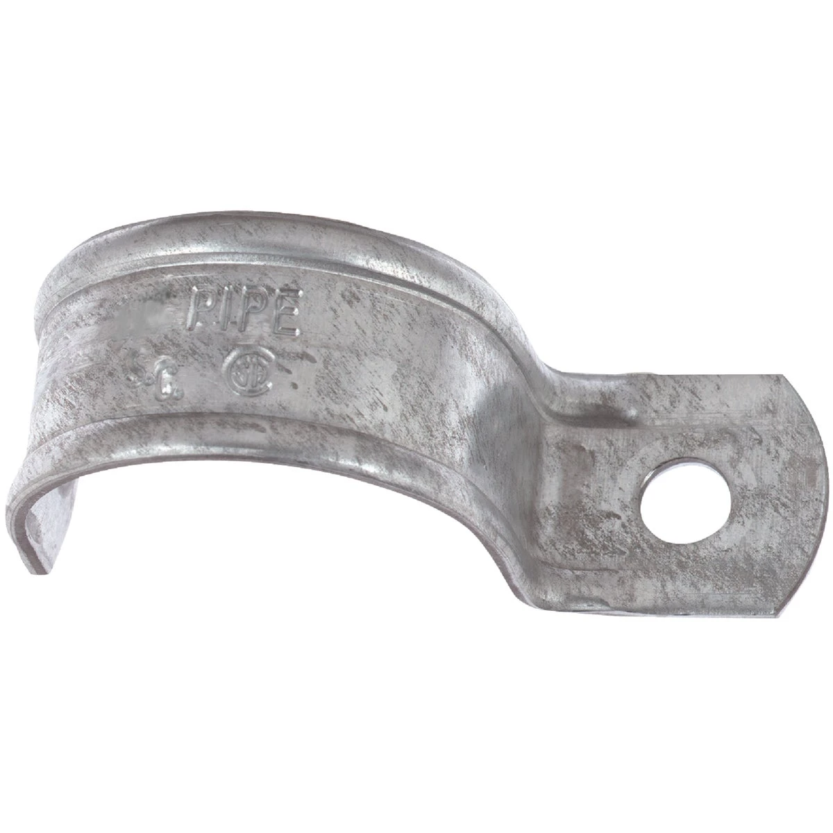Rigid/IMC Conduit Steel Strap, One Hole, 1-1/4-In.