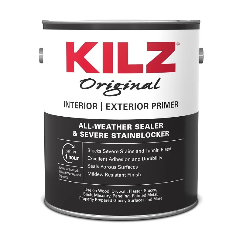 White Matte Oil-based Alkyd Primer 1 Gallon - Interior & Exterior Sealer