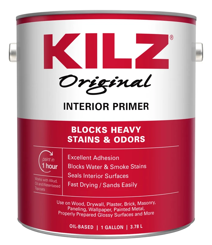 Original Oil-based Low Voc Interior Primer Sealer Stainblocker, White, 1 Gallon