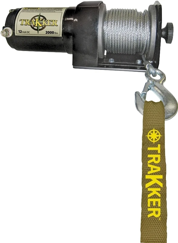 50 Ft. 2000 Lb 1 Hp Permanent Magnet Electric Automotive Winch Kt2000