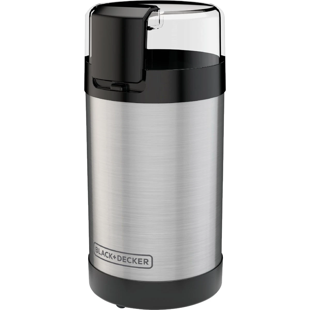 Stainless Steel Coffee Grinder with One Touch Push Button Control