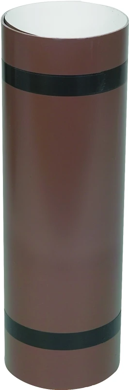 14 In. X 10 Ft. Brown Aluminum Roll Valley Flashing - Multi-purpose Trim Coil
