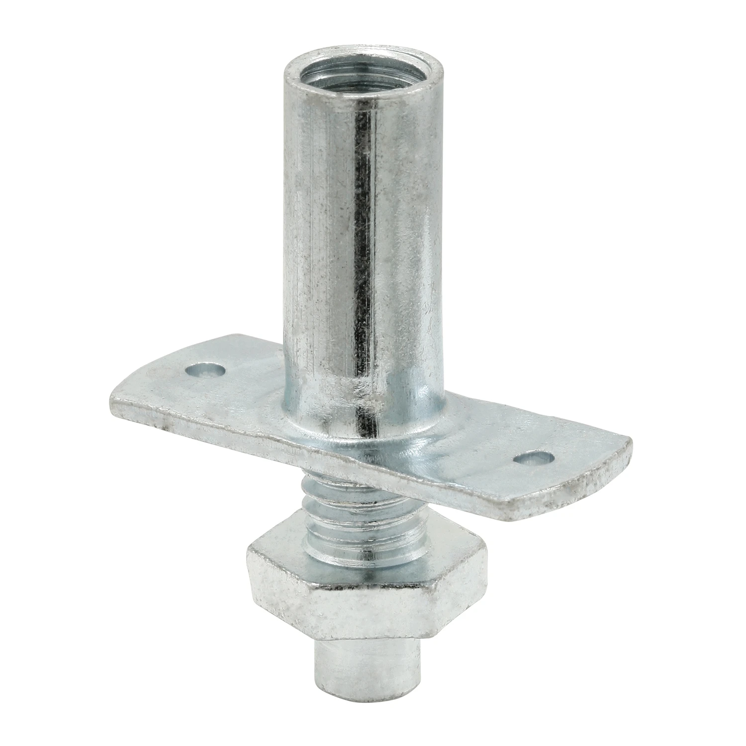Bi-Fold Closet Door Bottom Mount Pivot, Nail Down Style, 1/4 In. Steel Pivot, 2-Pk.