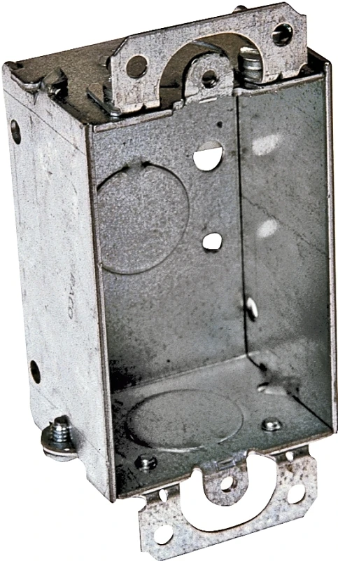 Gangable Switch Box, 3 Inches by 1 and 1 Half Inches Deep, Electrical Outlet Box