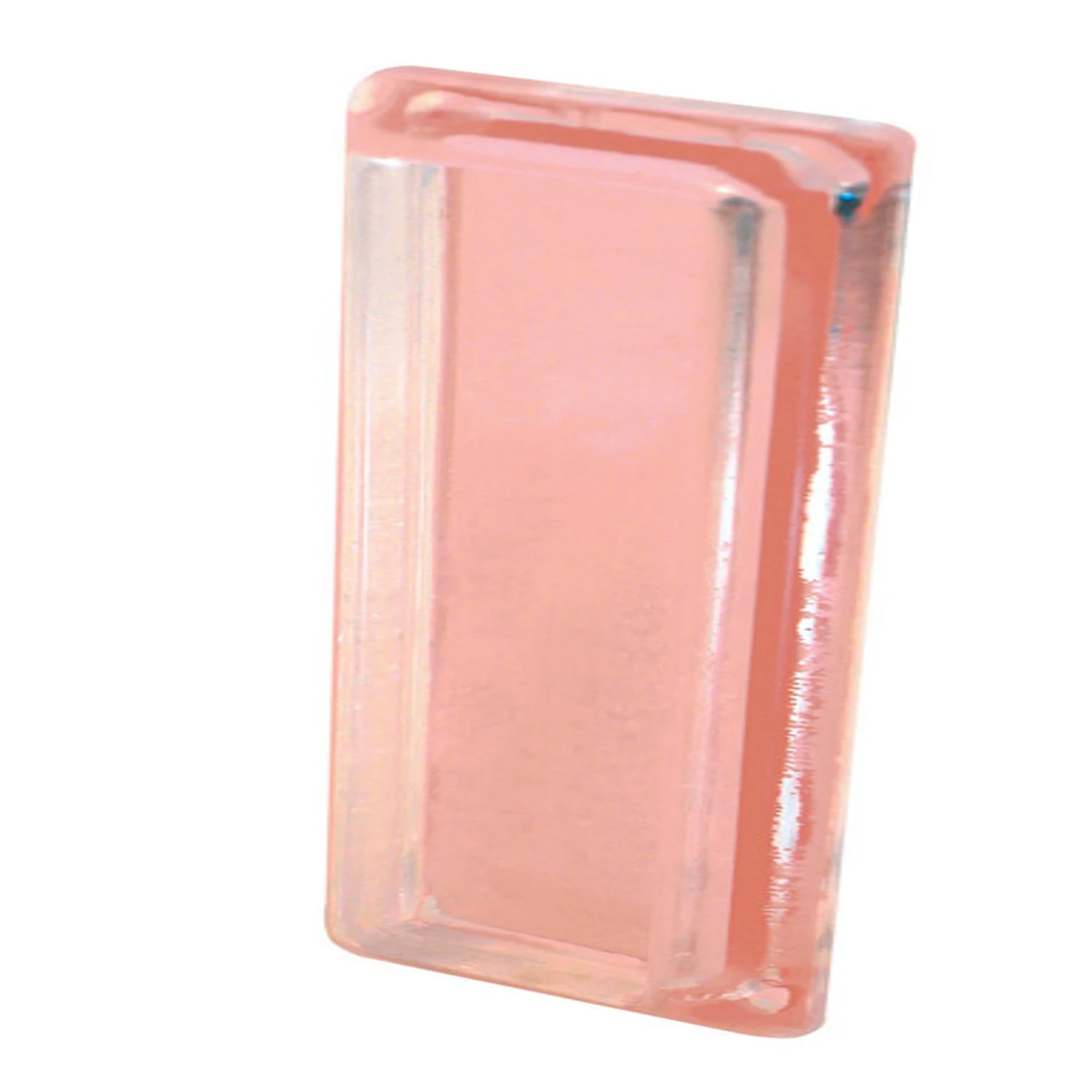 Clear Acrylic Medicine Cabinet Pulls, Self-Adhesive, 3 and 1 Quarter Inch, 2 Pack