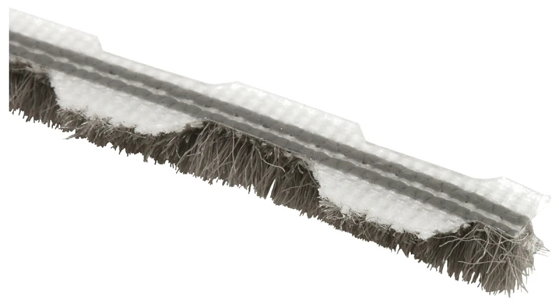 3/16" W X .156" H X 18' L Gray Weatherstrip Pile For Doors & Windows