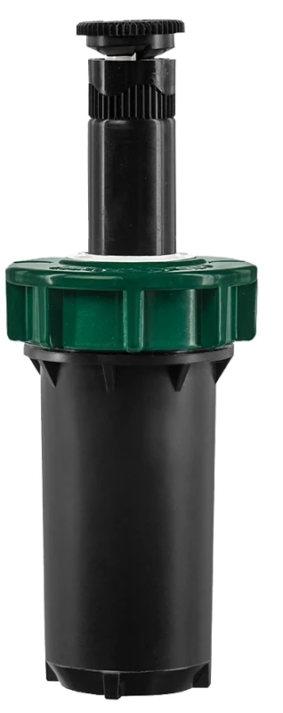 Pro Series Pressure Regulated Sprinkler Head with Hard Top, 15-Foot Adjustable Pattern, 2-Inch Pop-Up