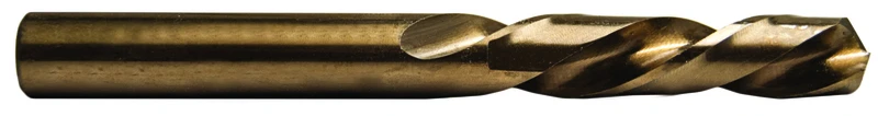 Stub Drill Bit, Left Hand, Cobalt Steel, 1/2-In.