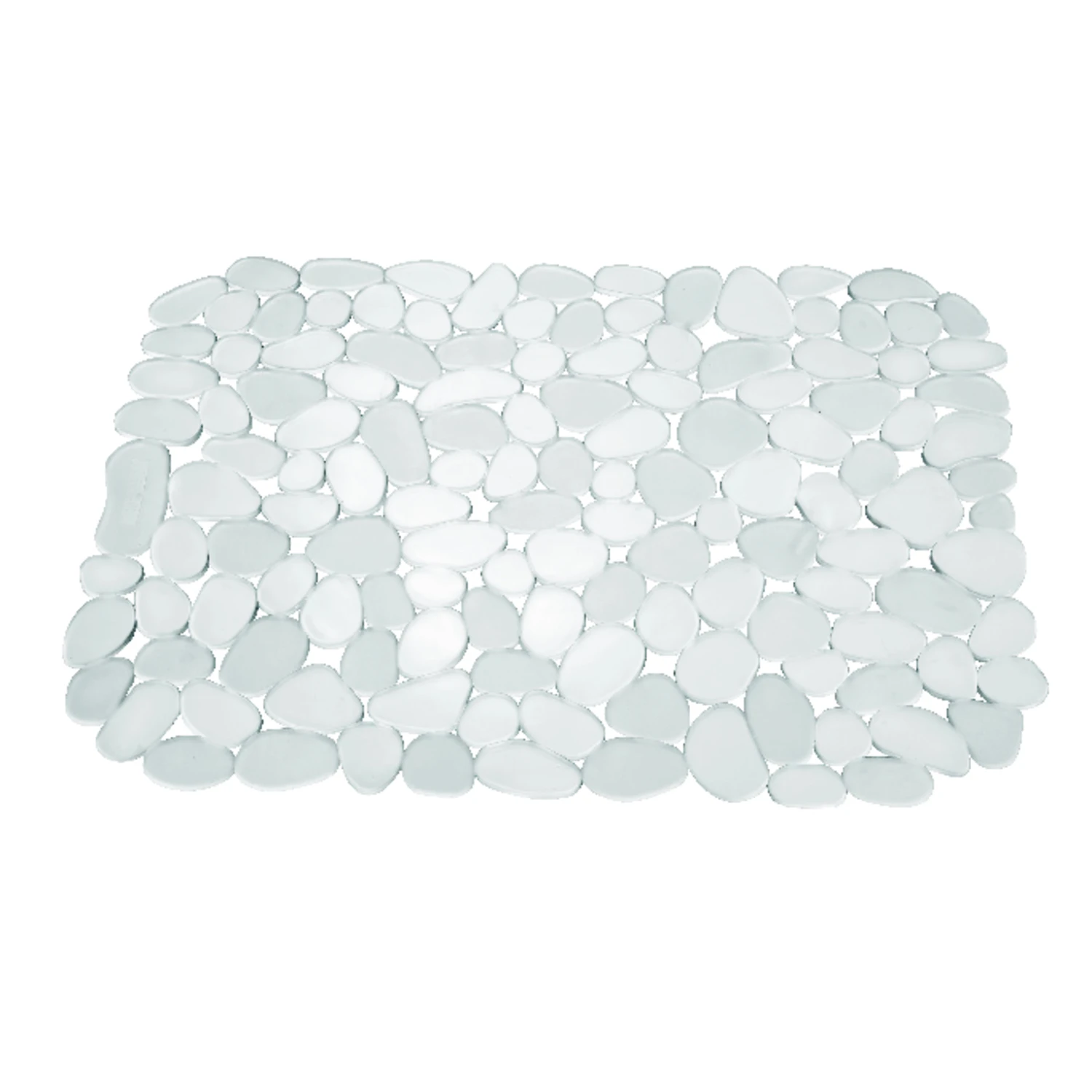 Pebblz 12 In. X 15.5 In. Clear Sink Mat - Durable Plastic Design