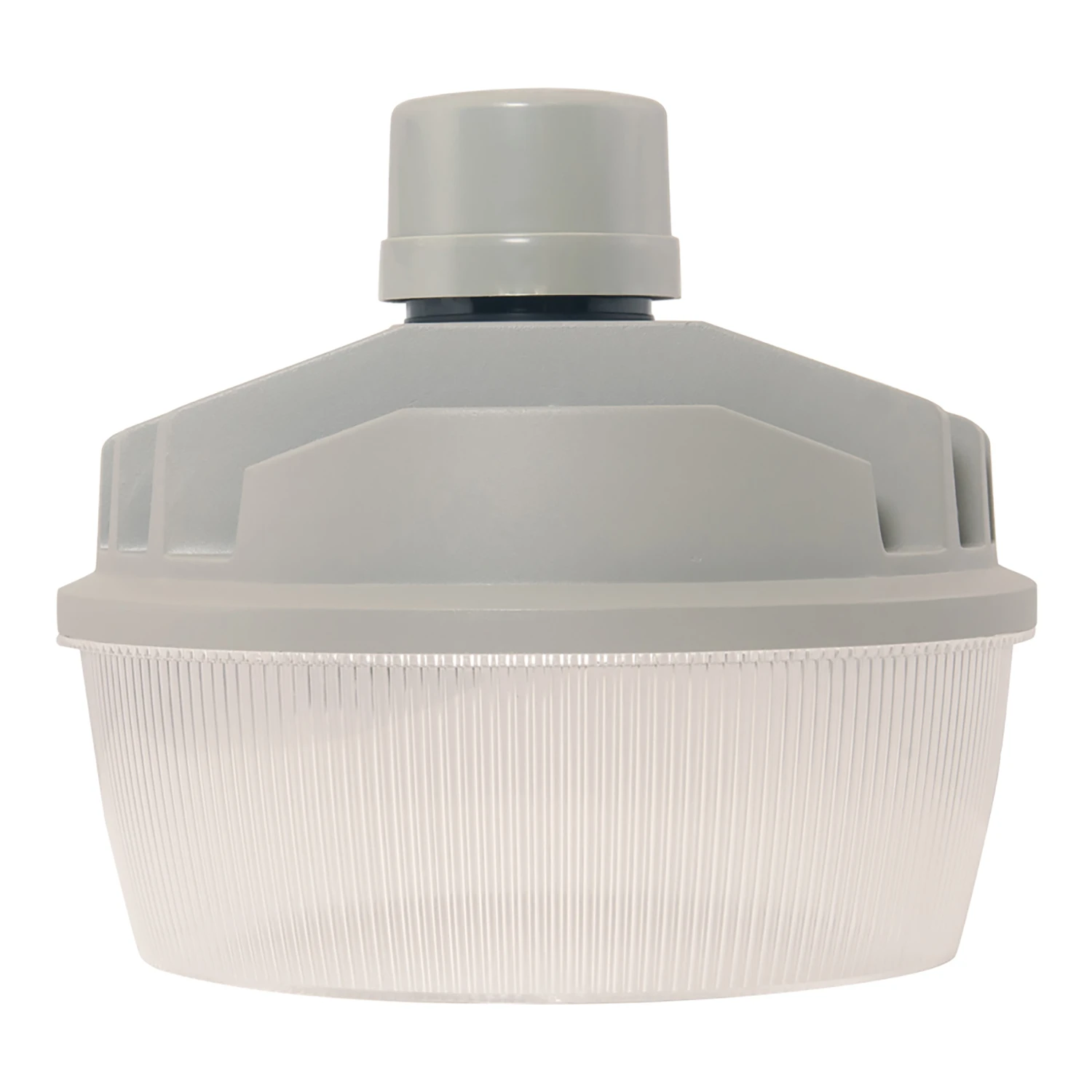 Halo Gray Dusk To Dawn LED Outdoor Area Light Fixture, 10,000 Lm.