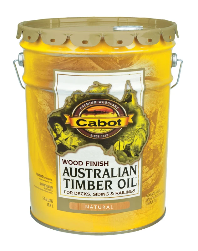 Australian Timber Oil Low Voc Transparent Natural Oil-based Finish 5 Gallon