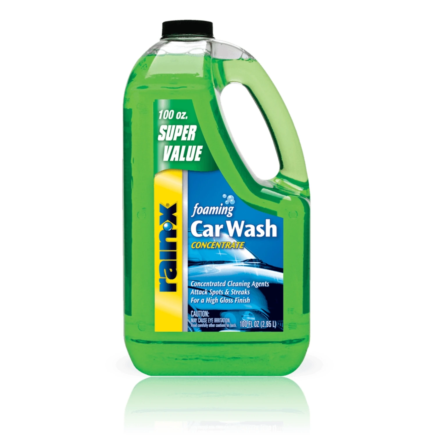 100 Oz. High Foaming Liquid Concentrate Car Wash - Biodegradable & Safe