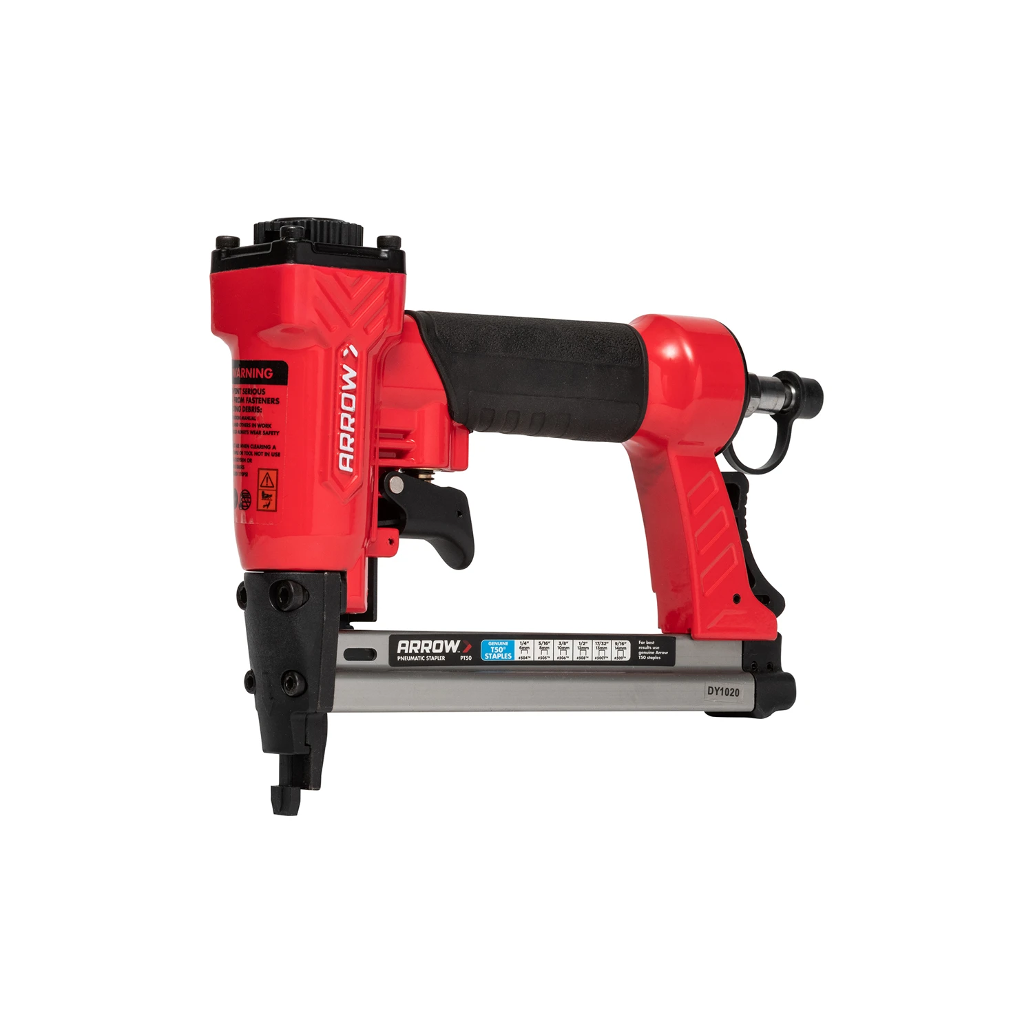 Pt50 Pneumatic 20-gauge 3/8 In. Crown Finish Stapler