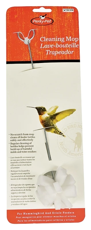 4.25 In. Foam Cleaning Mop For Hummingbird Feeders