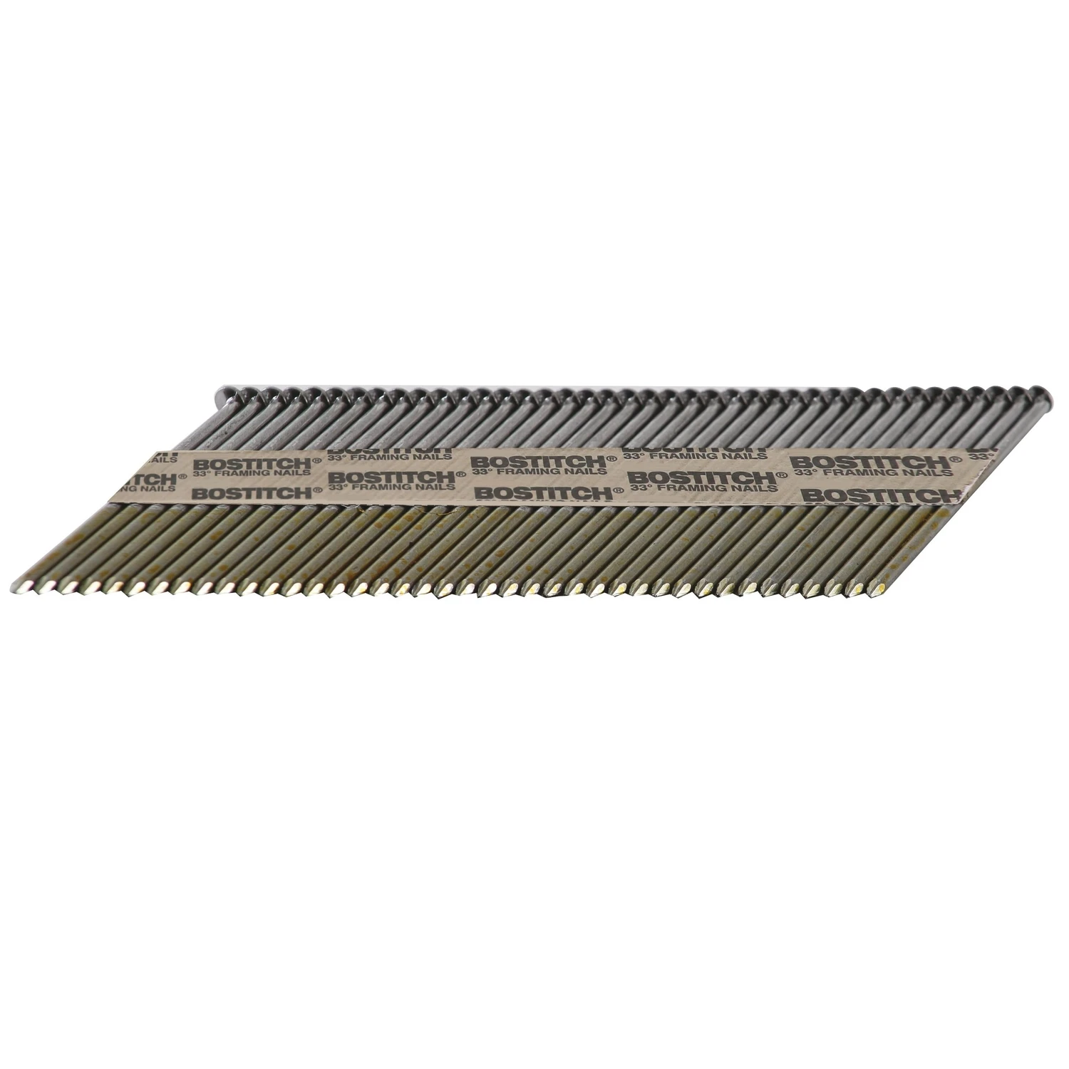 Collated Framing Nails, Paper Tape, .131 Shank, 3-1/4 In., 2,500-Ct.