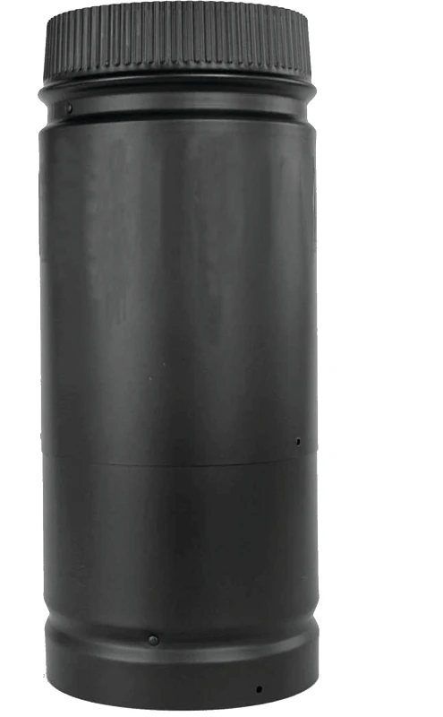 6 In. X 12-18 In. Adjustable Double Wall Smoke Pipe