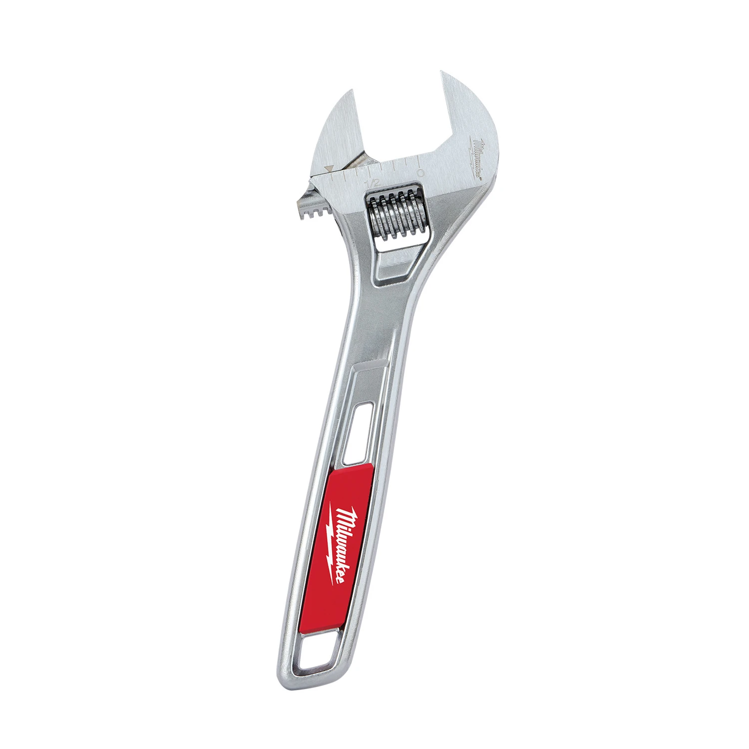 6 In. Adjustable Wrench With Chrome Finish And Ergonomic Handle