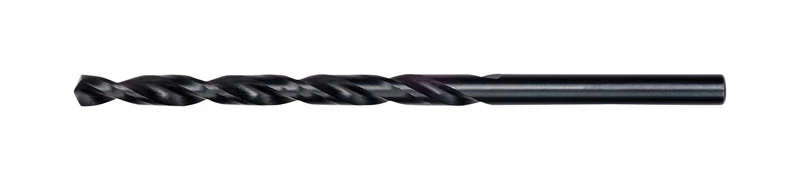 3/16 In. X 12 In. Black Oxide Aircraft Length Drill Bit