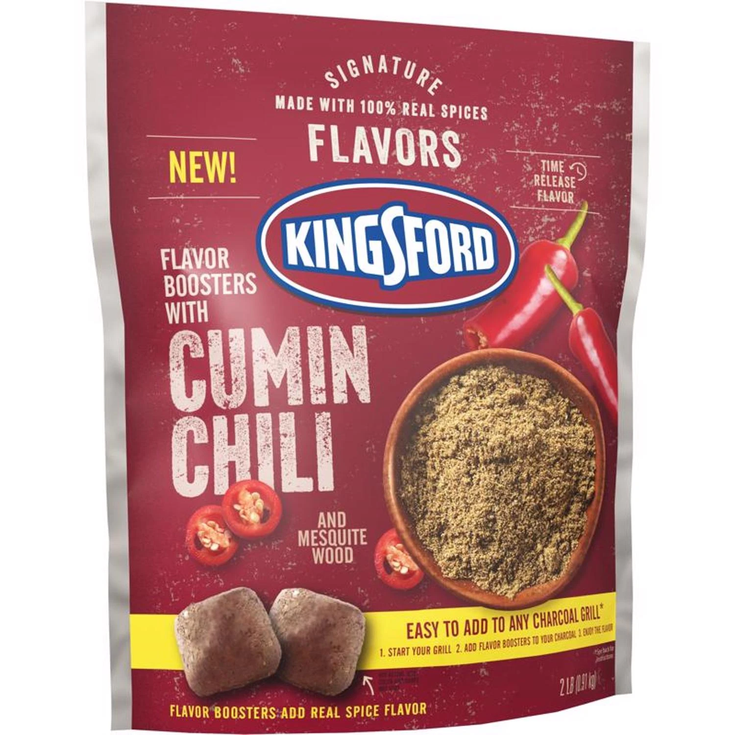 Signature Flavors 2 Lb. Cumin Chili Charcoal Flavor Booster