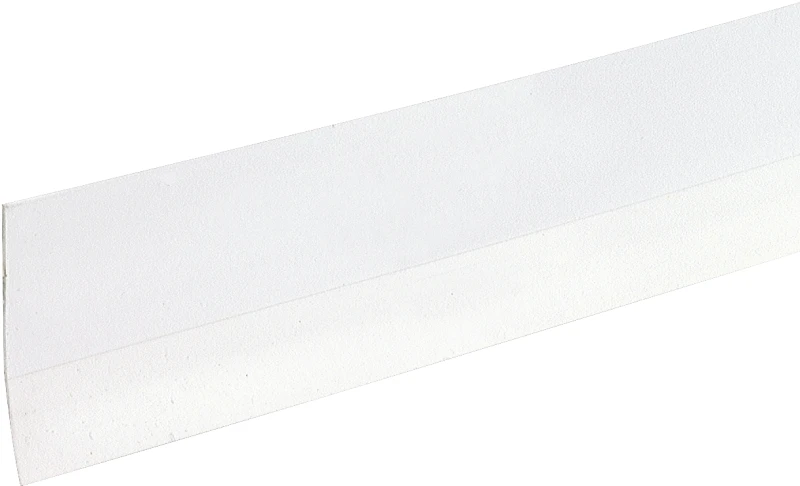 White Self-Adhesive Door Sweep, 36 Inches Length, Weatherproof Seal