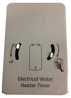 15328 Indoor Mechanical Water Heater Timer, 40-amp Heavy Duty Switch