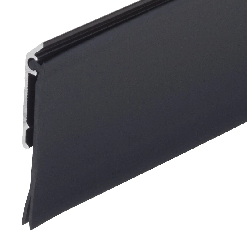 2 In. W X 36 In. L Bronze Heavy-duty Aluminum And Vinyl Door Sweep