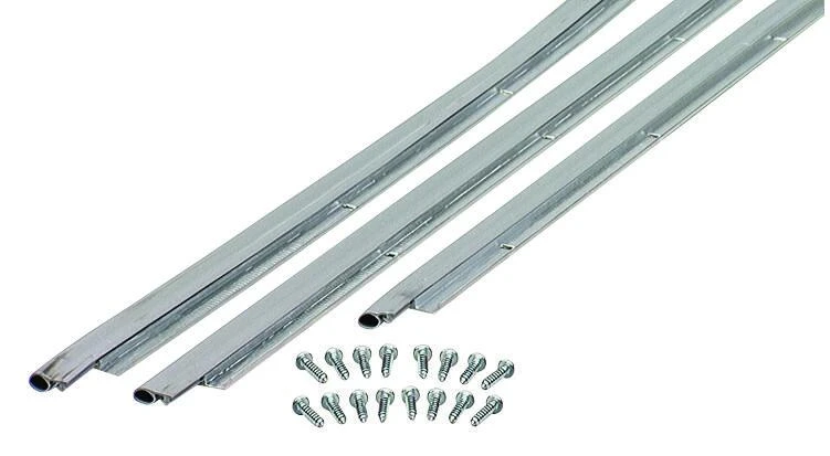 36 In. X 7 Ft. Aluminum Door Jamb Weatherstrip With Fasteners