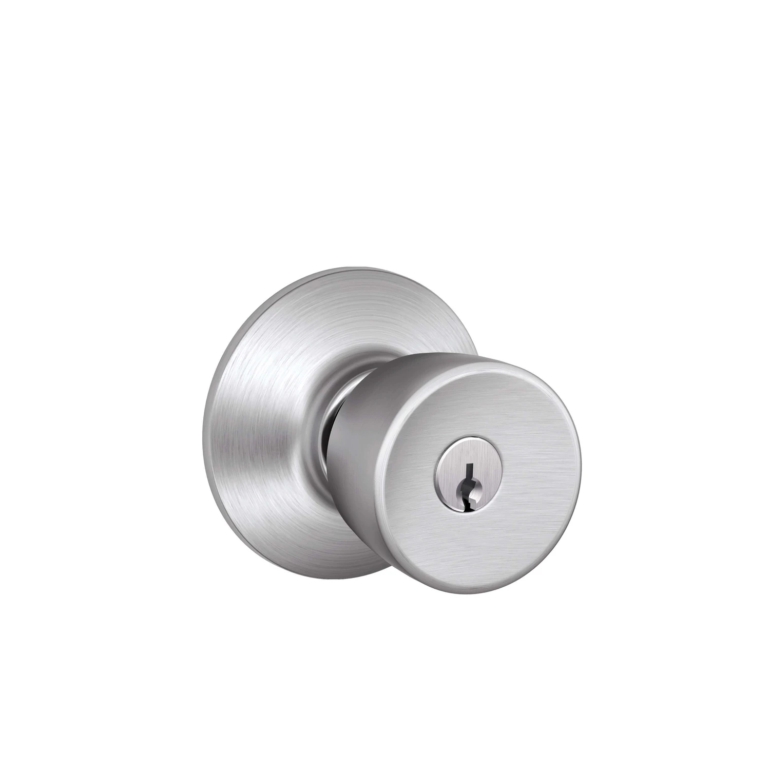 Bell Satin Chrome Entry Door Knob F51vbel626 Adjustable Latch