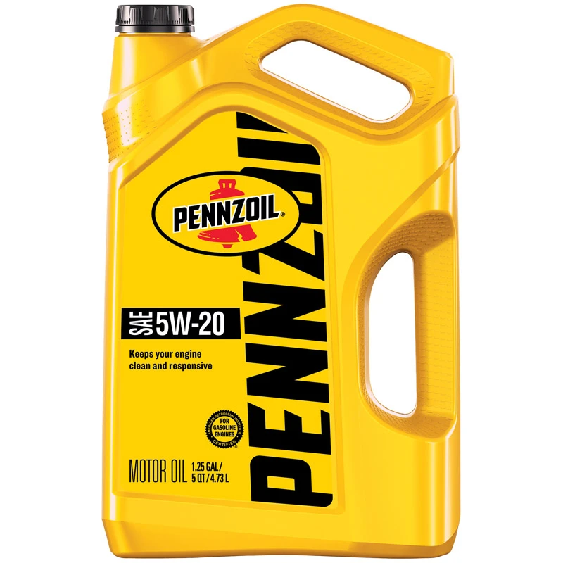 Motor Oil, Multi-Viscosity, 5W-20, 5 Qts.