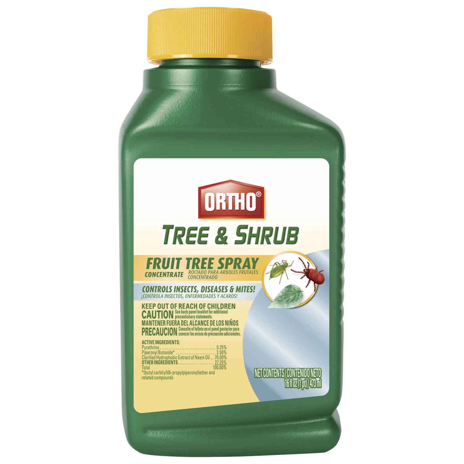 1 Pt. Concentrate Fruit Tree Insect & Disease Killer - Effective Pest Control