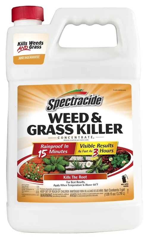 1 Gallon Concentrate Weed & Grass Killer - Glyphosate-free Herbicide