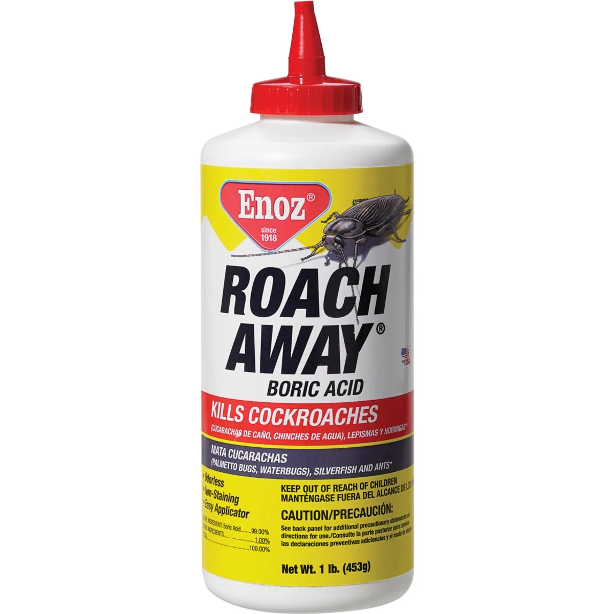 16 Oz. Roach Away Powder Boric Acid Ant & Roach Killer R47.6