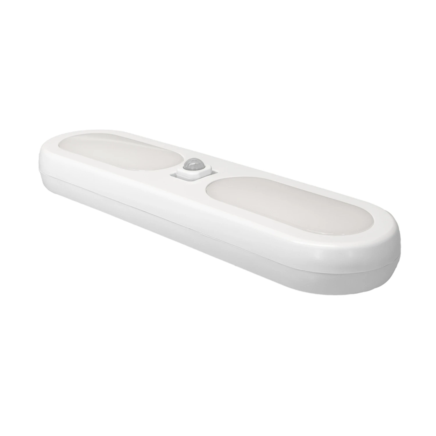 12.0 In. L White Battery Powered Led Light Bar With Motion Sensor And Adjustable Eye