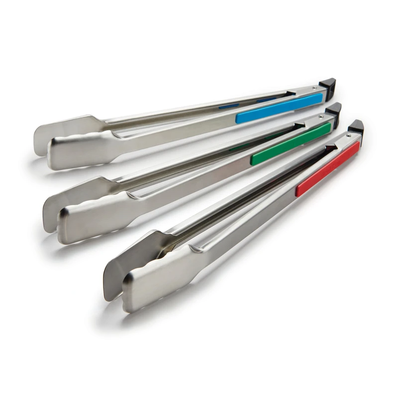 Broil King 17.72 In. Stainless Steel Color-Coded Barbeque Tongs