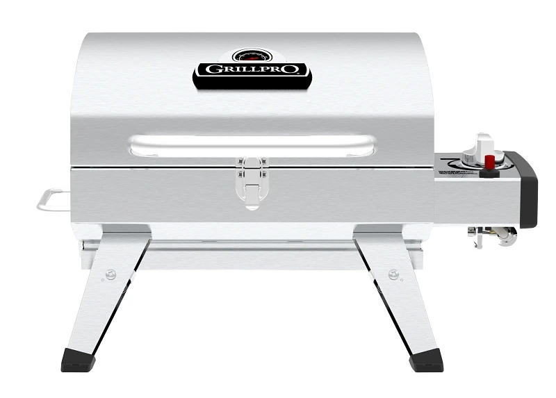 201114 Stainless Steel 200 Sq. In. Portable Propane Gas Grill