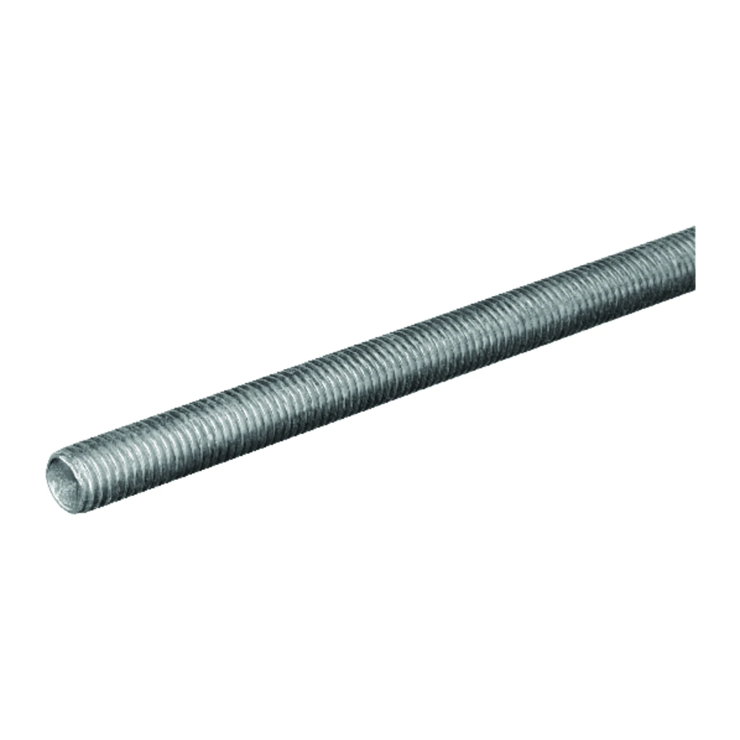 Steelworks 1/2 In. X 24 In. Zinc-plated Steel Threaded Rod