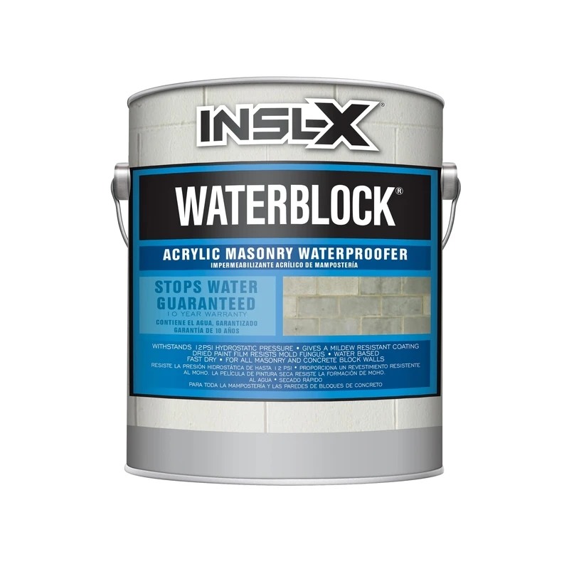 Masonry Water Block Acrylic Waterproofing Sealer, 1 Gallon Container