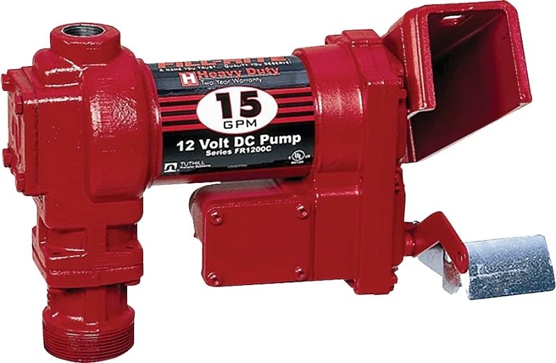 Fr1204h 12v Cast Iron Fuel Transfer Pump 15 Gpm Heavy-duty