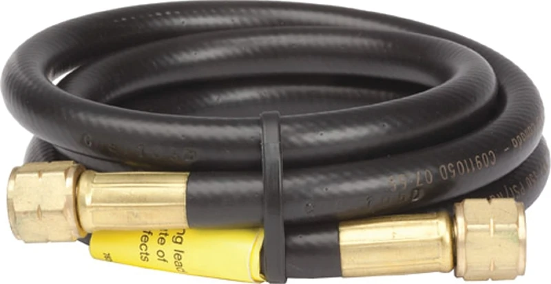Propane Hose Assembly, 9/16-In. FPT, 5-Ft.