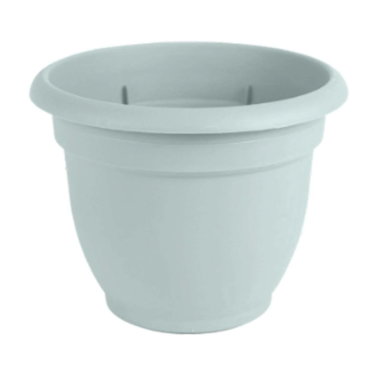Ariana 16 In. Plastic Self Watering Planter - Misty Blue