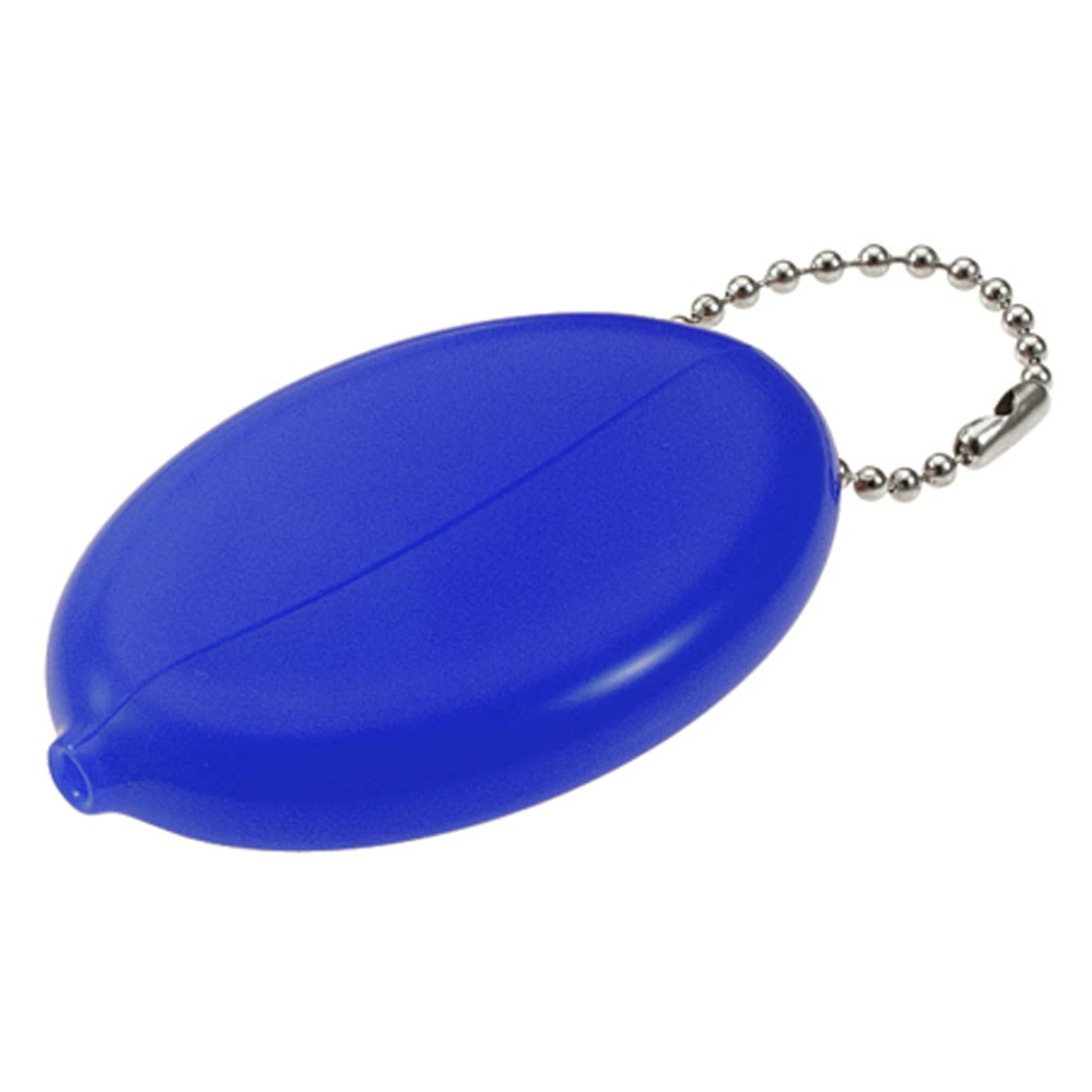 2 In. X 3 In. Squeeze Coin Holder With Key Chain - Assorted Colors