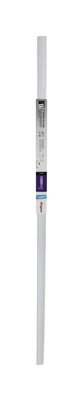 5-Foot Cornermate White Self-Adhesive Cord Hider for Cable Management