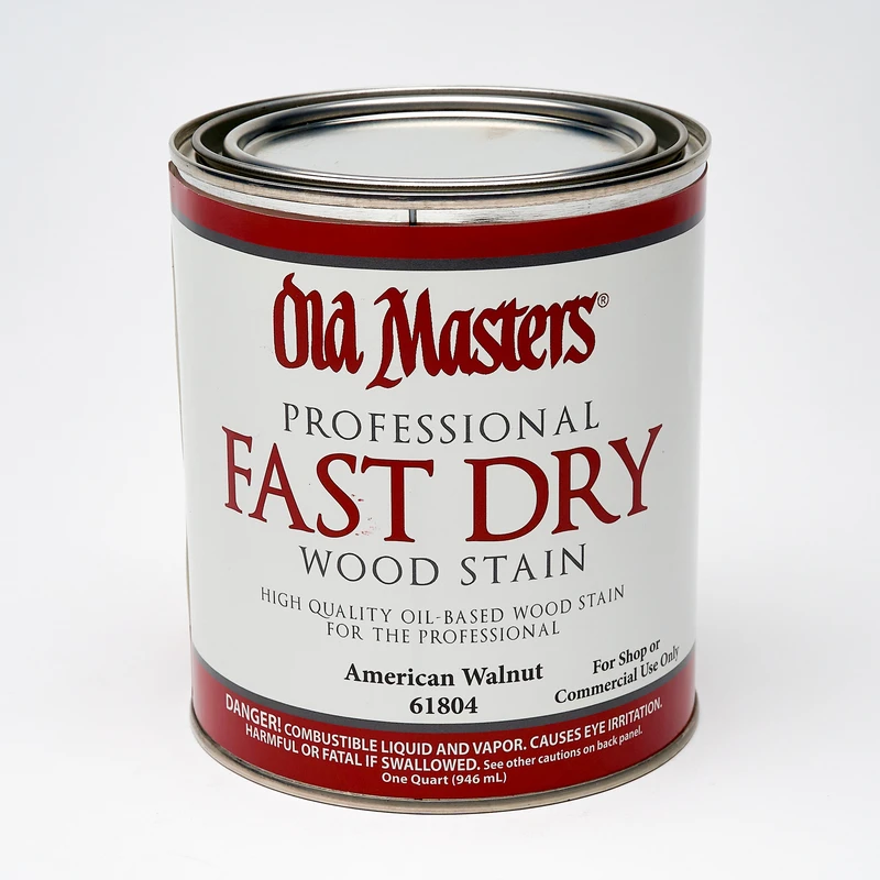 Professional Semi-transparent American Walnut Oil-based Fast Dry Wood Stain 1 Quart