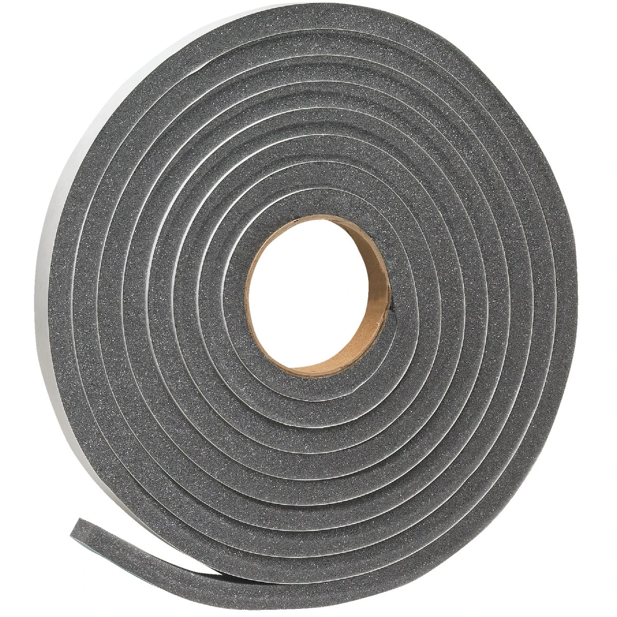 3/4" W X 1/2" T X 17' L Charcoal Foam Weatherstrip Tape L346di
