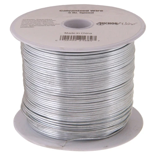 16-Gauge Galvanized Tie Wire, 5-Lb. Spool