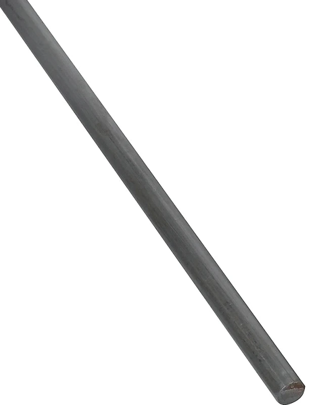 Smooth Steel Rod, 5/8 Inch Diameter by 36 Inch Length