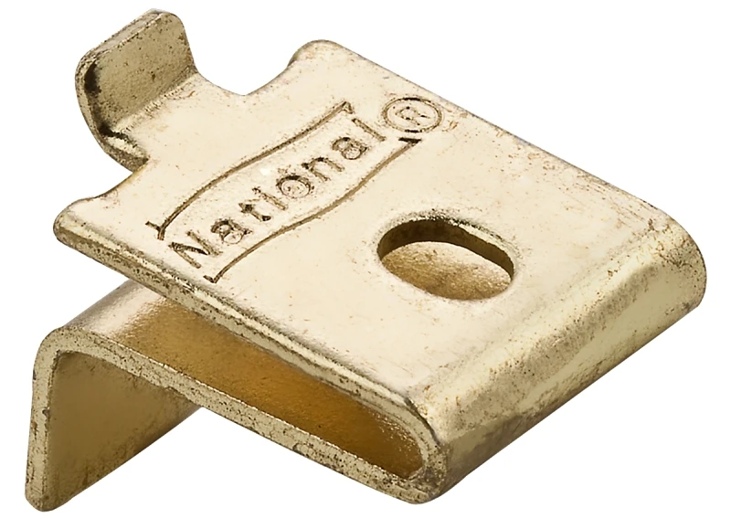 N189-183 Brass Shelf Support For 25 Lb Capacity